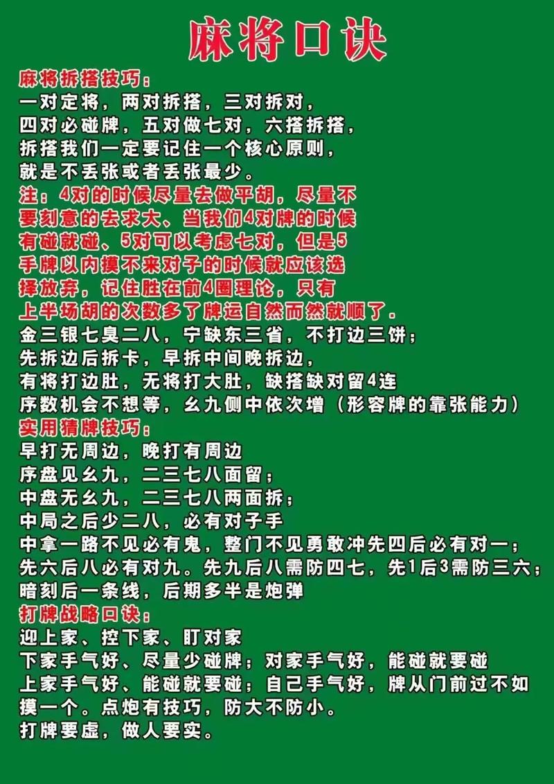 必看盘点揭秘!最先进打麻将技巧教程_《爱问知识人 使用说明》